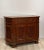 Northern Italian walnut buffet-credenza, probably from the Piedmont area. Rare trapezoidal shape with side doors....