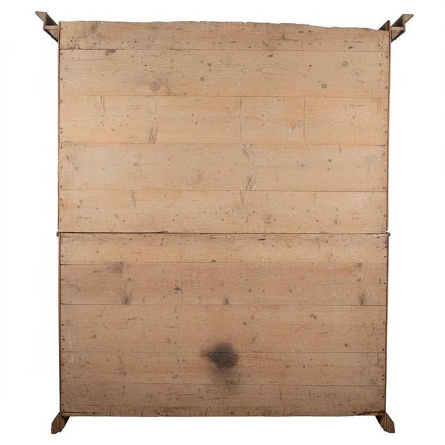 Brown Antique Sacristy Wardrobe, 1500s For Sale - Image 8 of 18