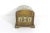 Wood Vintage Musical Florentine Domed Wood Jewelry Box White Gold Italian Style For Sale - Image 7 of 10