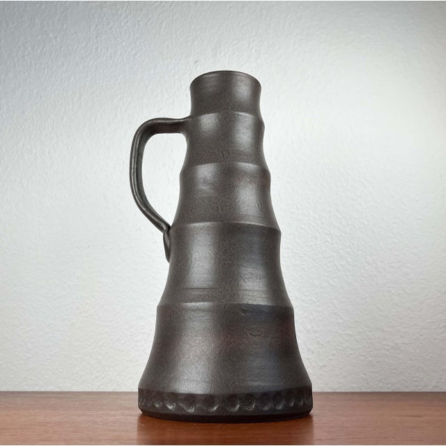 Mid-Century Modern German Studio Pottery Floor Vase from Petra Töpferei, 1960s For Sale - Image 14 of 18