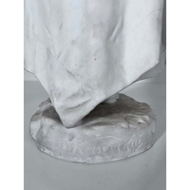 Wonderful and highly collectible figure depicts "lezgin woman" in a traditional costume.signed dated.on the side of the...