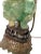 1920s Chinese Carved Green Fluorite Lamp For Sale In Dallas - Image 6 of 7