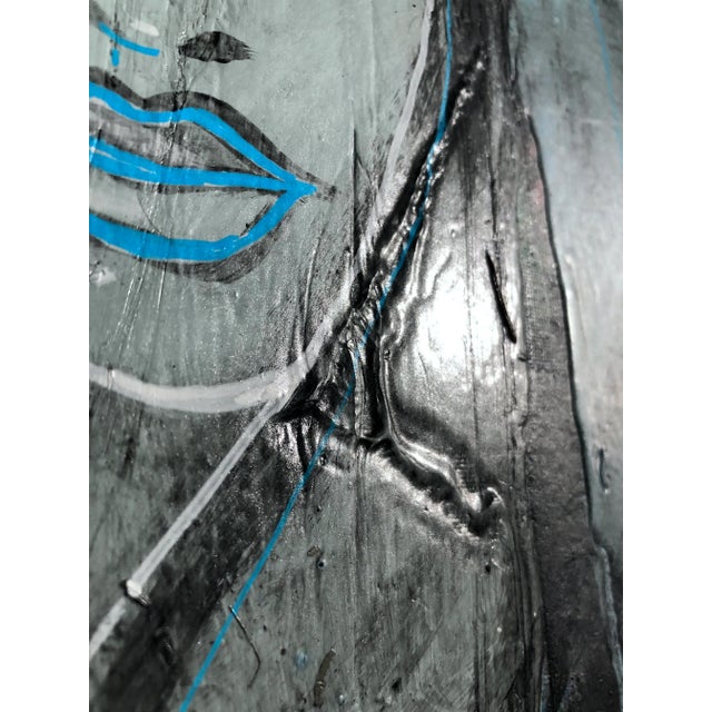“Amira”, Contemporary Painting on Stretched Canvas by Auker For Sale - Image 6 of 11