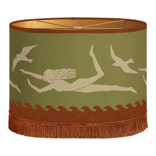 Palais X Hôtel Magique Lampshade Thalassa Palm & Cinnamon For Sale