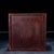 Chinese Vintage Carved "Hundred Blessings" Red Sandalwood Jewelry Box / Keepsake Chest For Sale - Image 3 of 10