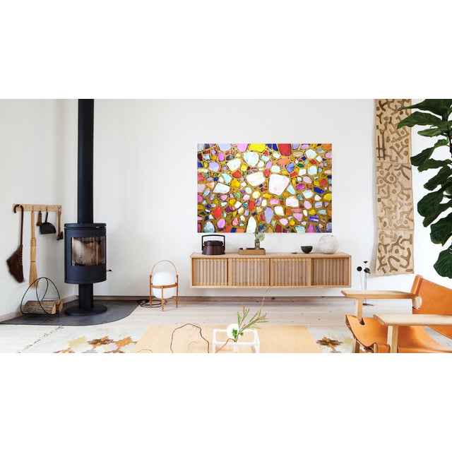 Stones in Gold 3.Original Contemporary Painting by Iryna Kastsova For Sale - Image 11 of 12