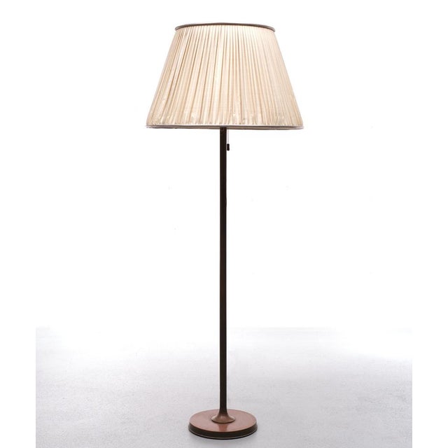 Art Deco Brass Floor Lamp, France, 1965 For Sale - Image 15 of 15