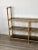 1960s Bamboo Rattan & Smoked Glass Console Bookcase, Italy, 1960s For Sale - Image 5 of 13