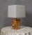 Wood Maple Wood Table Lamp by Tommaso Barbi, 1980s For Sale - Image 7 of 9