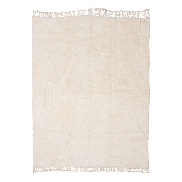 Large Hand-Knotted Wool Premium Rug by Azele Studio For Sale