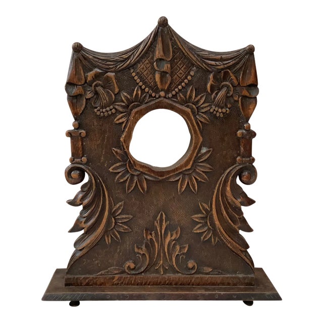 Late 19th Century Vintage Architectural Wood Decoration For Sale