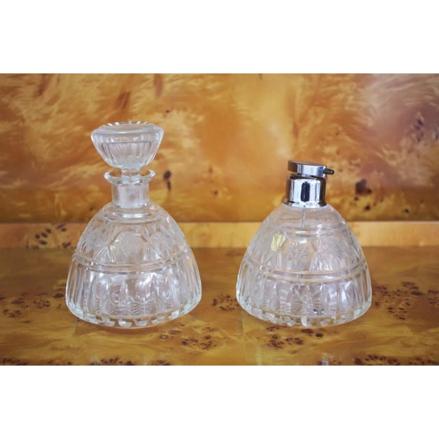 Glass Perfume Holders, 1950s, Set of 2 For Sale - Image 3 of 11
