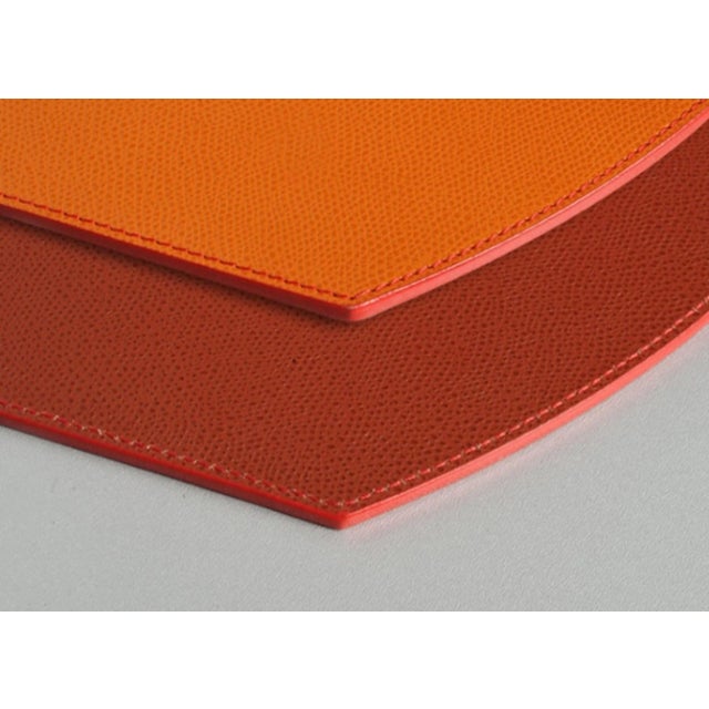 Firenze Rectangular Tablemats & Napkin Rings from Angelina Home, Set of 4 For Sale - Image 6 of 8