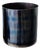 Loto Medium Planter in Burned Steel by Form & Eisen For Sale