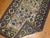 Mid-Century Modern Early 20th Century Tribal Navy Dark Green Caucasian Kuba Rug - 3'7" x 6'1" For Sale - Image 3 of 6