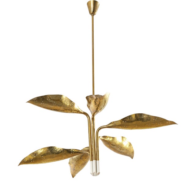 Model 12369 Chandelier by Angelo Lelii for Arredoluce, 1950s For Sale