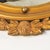 Large Antique Federal Eagle Convex Mirror Giltwood Bullseye Butler Mirror Circa 1920s For Sale - Image 15 of 16