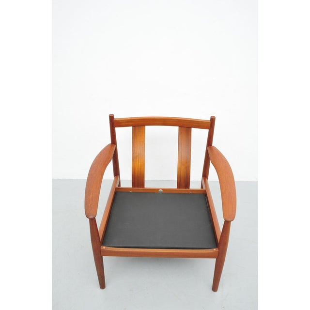 Easy Chair in Teak by Grete Jalk for France & Son, 1950s For Sale - Image 10 of 11