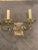American 1920’s Caldwell Silver Plated Sconces With Leaves Design - Pair For Sale - Image 3 of 7