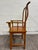Antique Chinese Ming Style Horseshoe Back Armchair For Sale - Image 10 of 12