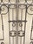 Antique Spanish Renaissance Scrolling Wrought Iron 57 X 47 Garden Entry Gate Set For Sale - Image 10 of 18