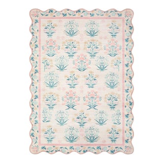 Lavable Machine Woven Rug Pink 3x8 For Sale