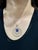 6.7 Carat Tanzanite & 2.5 Ct Diamond Two Circles Pendant/ Necklace 18 Karat Gold For Sale - Image 12 of 18