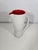 Red Model 1059 Pitcher and Ceramic Cups by Pol Chambost, 1950, Set of 13 For Sale - Image 8 of 13