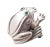 Contemporary Kieselstein Cord 18k White Gold Frog Emerald Brooch 1998 For Sale - Image 3 of 6