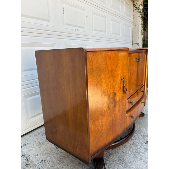 1940s Art Deco Cocktail Cabinet Bar Beautility Company Europe | Chairish