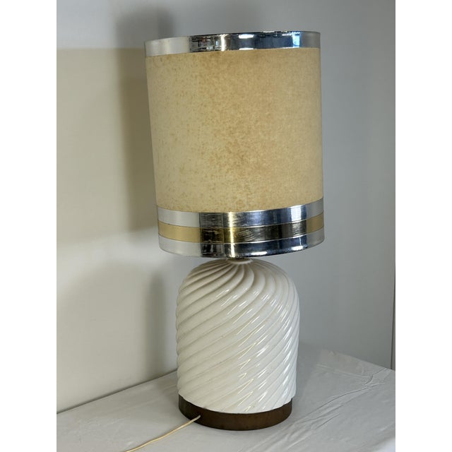 Vintage Table Lamp by Tommaso Barbi, 1970s For Sale - Image 3 of 12