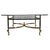 Italian Brass and Glass Coffee Table, Hollywood Regency Style, 38.75", Circa 1970s For Sale - Image 10 of 12