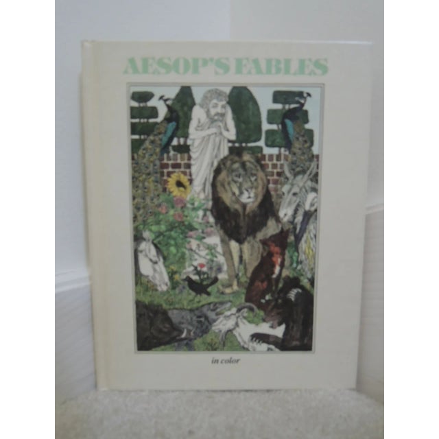 Paper Aesops Fables Hardcover Vtg Jan. 1, 1981 Moral Lesson Stories by Aesop For Sale - Image 7 of 7