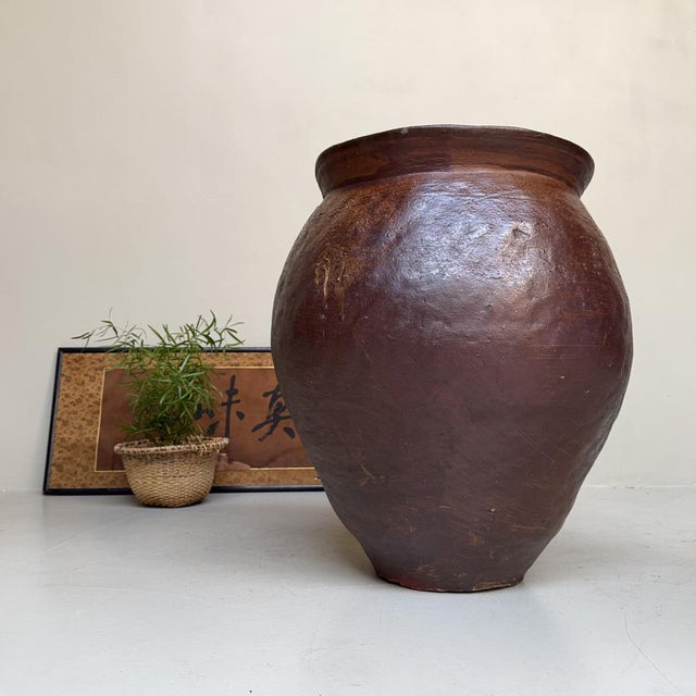 Japanese Antique Ceramic Jar, 1890s For Sale - Image 11 of 18