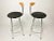 Postmodern Set of Vintage Effezeta Italian Chairs, 1980s For Sale - Image 3 of 11