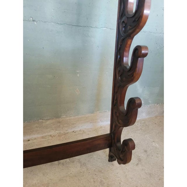 Brown Antique Wall Rifle Display For Sale - Image 8 of 15