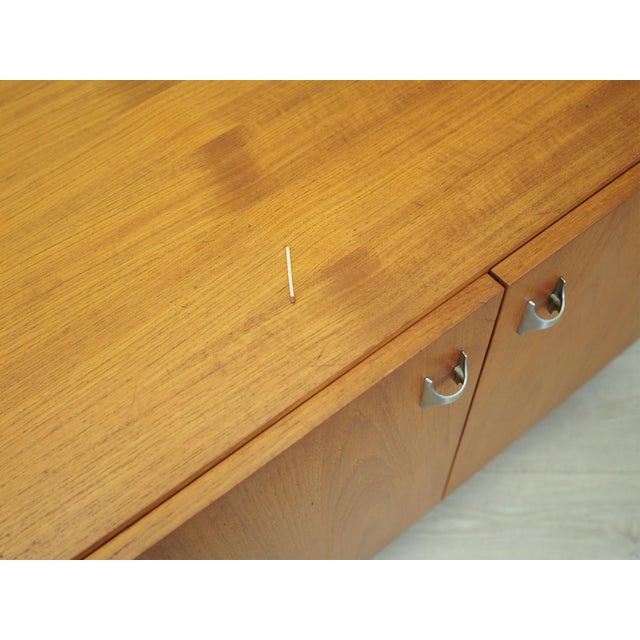 Orange Danish Teak Cabinet, 1970s For Sale - Image 8 of 15