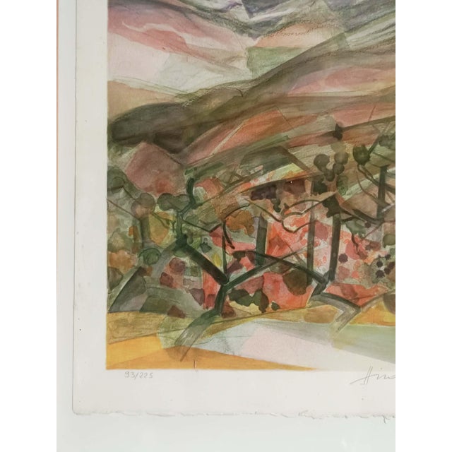 Camille Hilaire, Mont Sainte Victoire, 1980s, Lithograph For Sale - Image 6 of 12