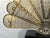 Antique Brass Fireplace Fan Screen – Folding Peacock Style With Patina For Sale - Image 13 of 18