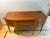 English Antique Sheraton Style Inlaid Mahogany Bow-Front Sideboard For Sale - Image 3 of 9