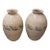 Vintage Pair of Japanese-Style Crackle Glaze Ceramic Vases For Sale