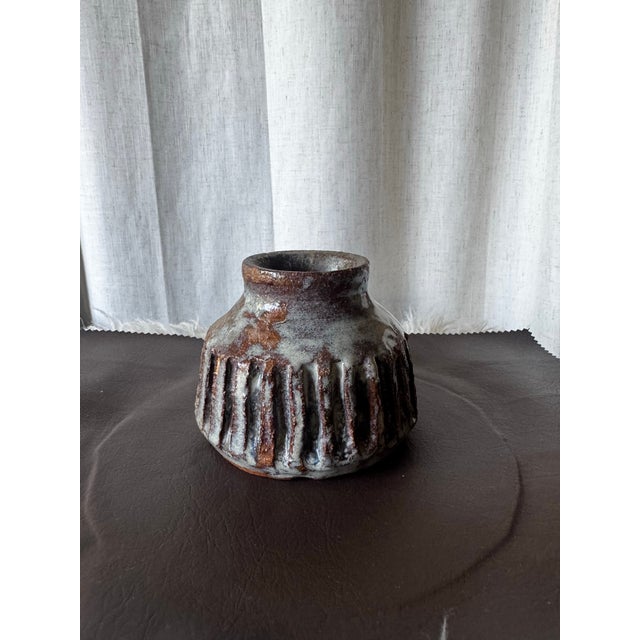 Vintage Studio Pottery, Signed Ed For Sale In Los Angeles - Image 6 of 7