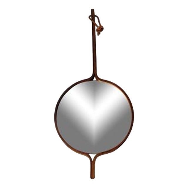 Mirror in Teak by Bech & Starup for Den Permanent Copenhague, 1960s For Sale