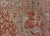 Textile Early 20th Century Antique Heriz Rug With All-Over Medallion Design in Red, Blue, Pink, Tan & Brown For Sale - Image 7 of 13