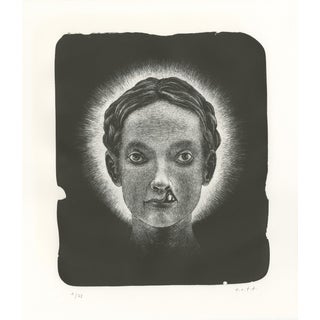 Thomas Ott, Die Heilige, 2018, Lithograph For Sale