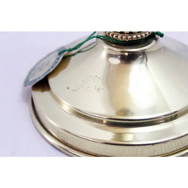 Nice set of 2 candle holders from the 70's from Lecellier Villedieu Made in France, these brass candlesticks are very...