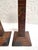 Pair of Antique 1890s Japanese Lacquer Candlesticks For Sale - Image 10 of 11
