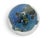 Josh Simpson Inhabited Planet Earth Art Glass Marble Sculpture Paperweight For Sale In Portland, OR - Image 6 of 10