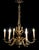 Goldenrod Bronze Chandelier Mazarin For Sale - Image 8 of 9