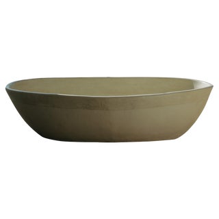 Large High Clay Bathtub by Studio Loho For Sale